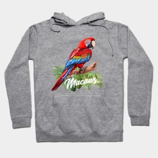 Scarlet Macaws Hoodie